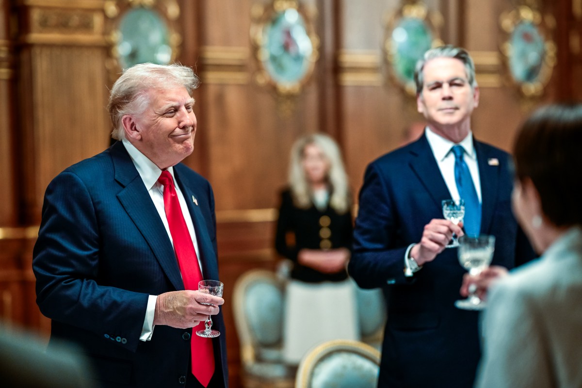 President Donald Trump participates in a working lunch meeting with Japanese Prime Minister Sanae Takaichi, Tuesday, October 28, 2025, at Akasaka Palace in Tokyo, Japan. (Official White House Photo by Daniel Torok)