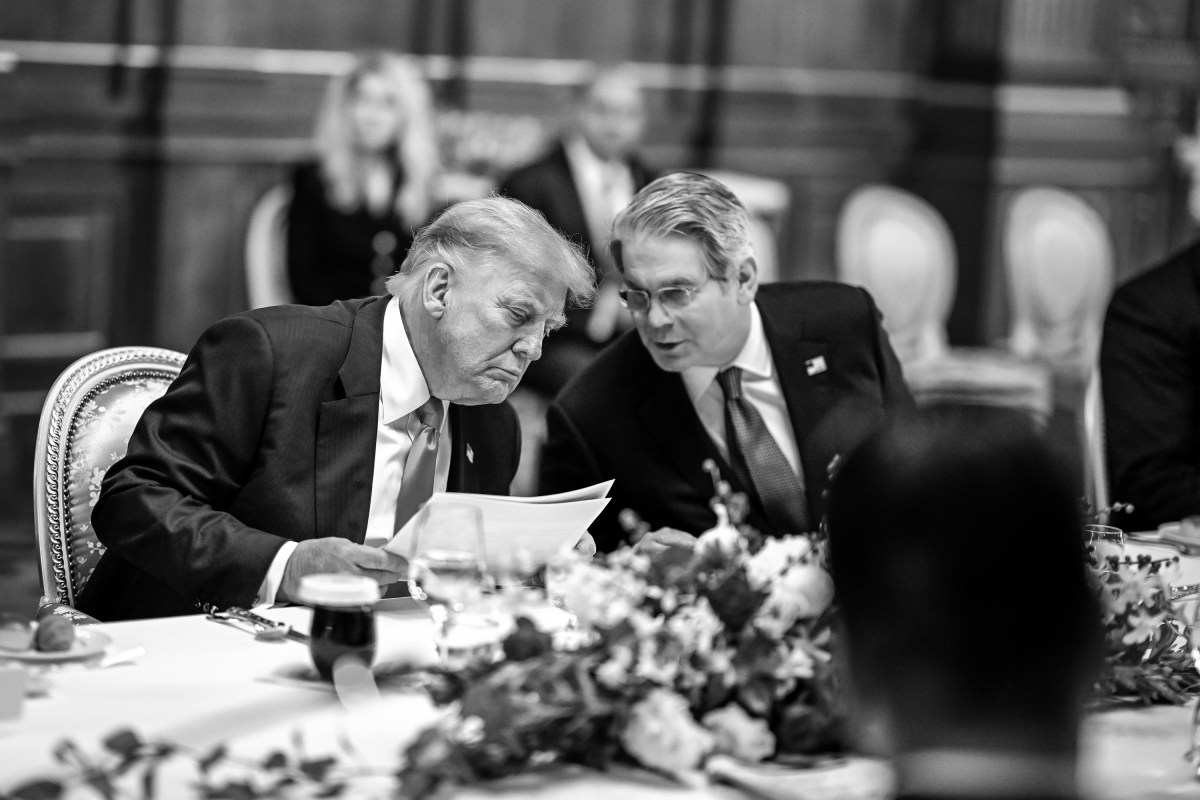 President Donald Trump participates in a working lunch meeting with Japanese Prime Minister Sanae Takaichi, Tuesday, October 28, 2025, at Akasaka Palace in Tokyo, Japan. (Official White House Photo by Daniel Torok)