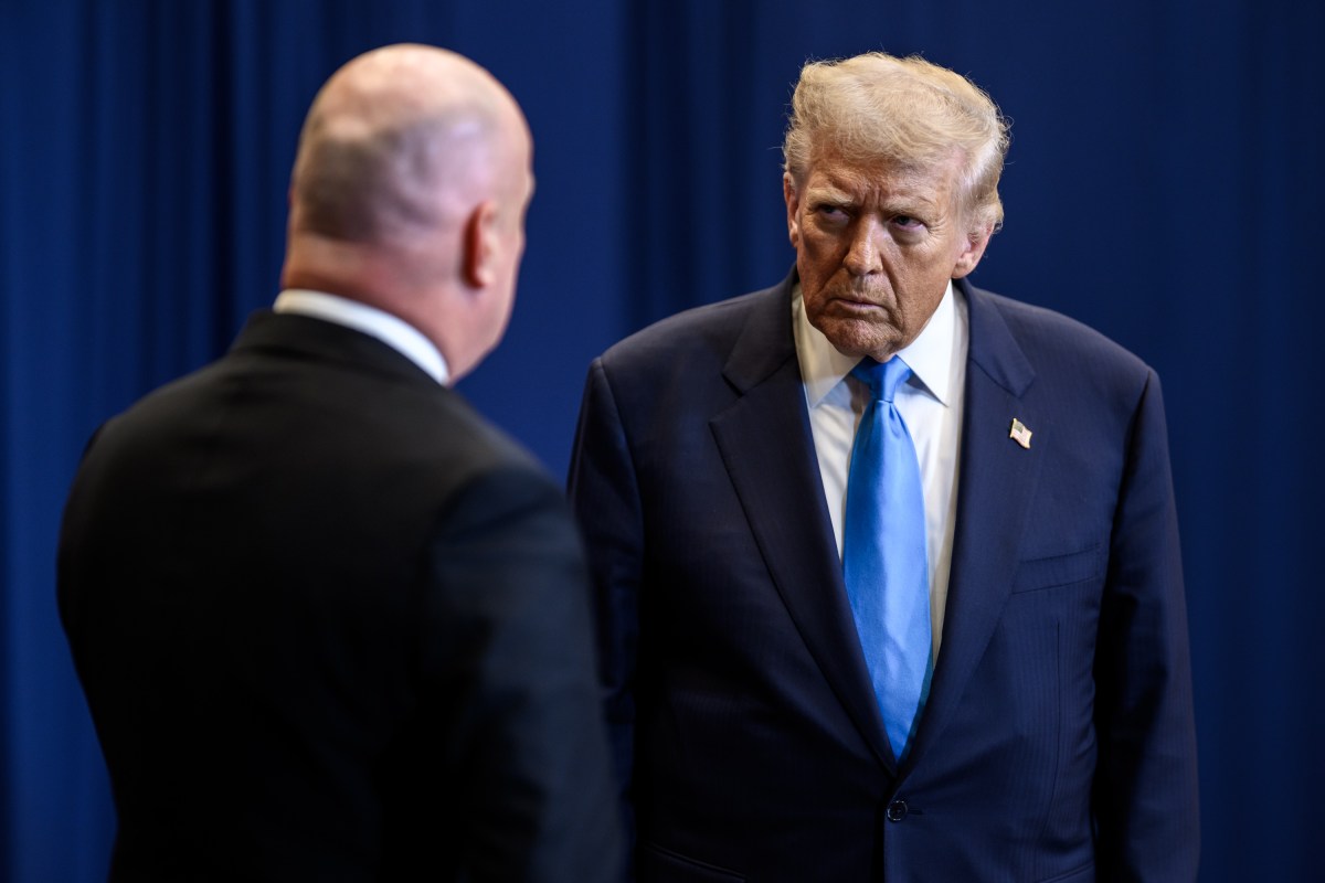 President Donald Trump participates in a pull-aside meeting with Prime Minister Christopher Luxon of New Zealand at the Hilton Gyeongju, South Korea on Wednesday, October 29, 2025, on the margins of APEC 2025. (Official White House Photo by Daniel Torok)