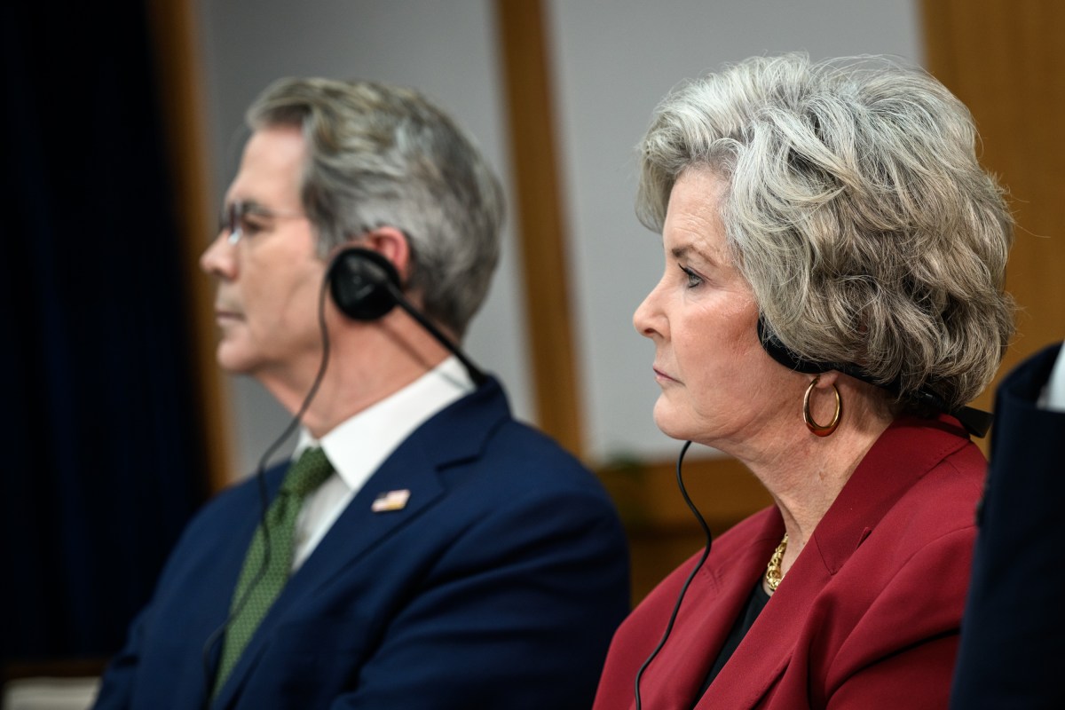 President Donald Trump participates in a bilateral meeting with Chinese President Xi Jinping at the Gimhae International Airport terminal, Thursday, October 30, 2025, in Busan, South Korea. (Official White House Photo by Daniel Torok)