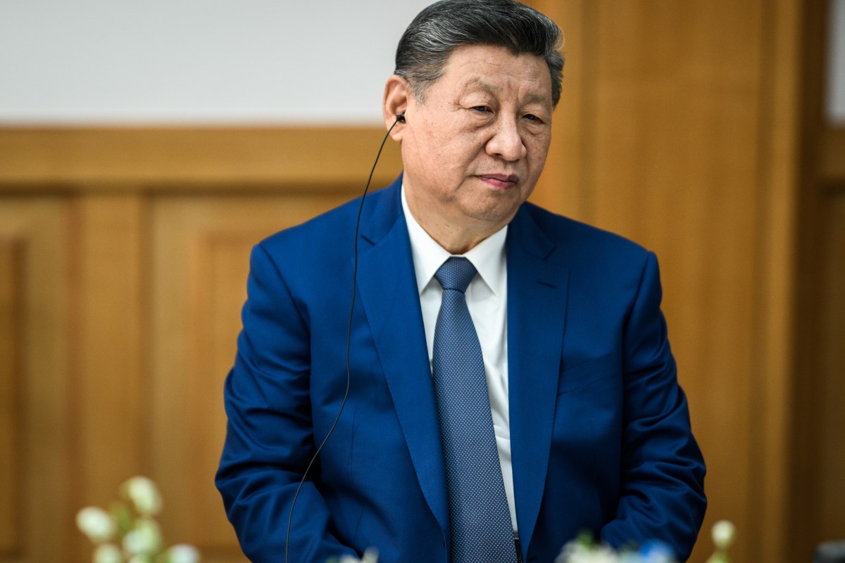 President Donald Trump participates in a bilateral meeting with Chinese President Xi Jinping at the Gimhae International Airport terminal, Thursday, October 30, 2025, in Busan, South Korea. (Official White House Photo by Daniel Torok)