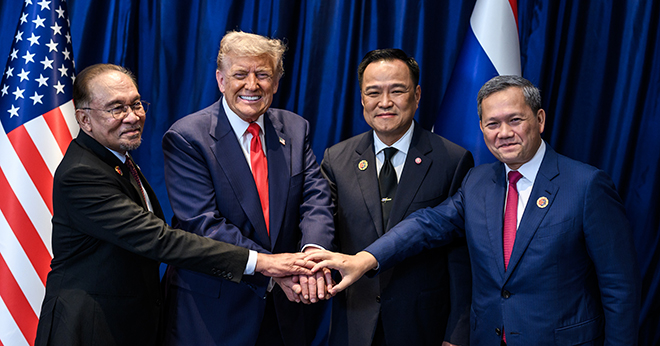 特朗普总统以确保美国取得里程碑式胜利开启亚洲之行——白宫