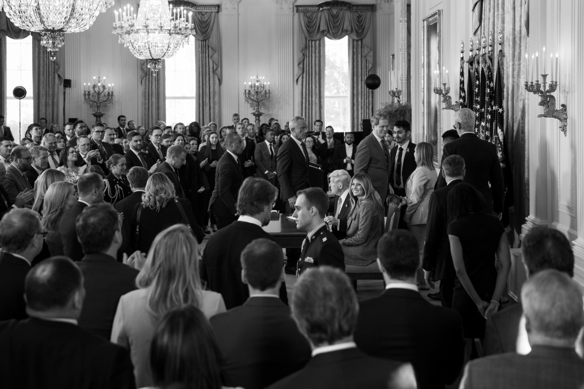 President Donald Trump signs a “Fostering the Future” executive order on foster care, Thursday, November 13, 2025, in the East Room of the White House. (Official White House Photo by Cody Hendrix)