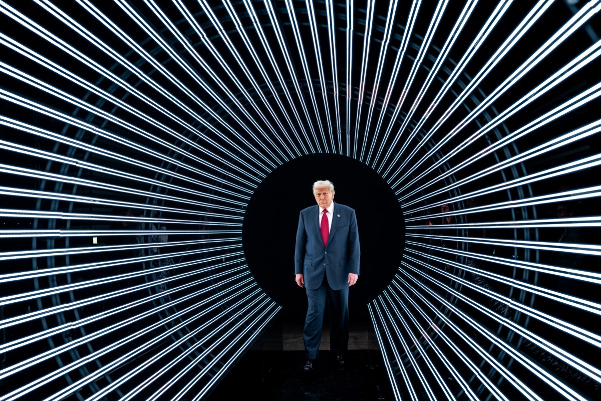 President Donald Trump arrives on stage to deliver remarks at the America Business Forum Miami at the Kaseya Center in Miami, Florida, Wednesday, November 5, 2025. (Official White House Photo by Molly Riley)