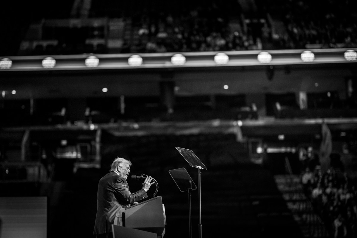 President Donald Trump delivers remarks at the America Business Forum Miami at the Kaseya Center in Miami, Florida, Wednesday, November 5, 2025. (Official White House Photo by Molly Riley)