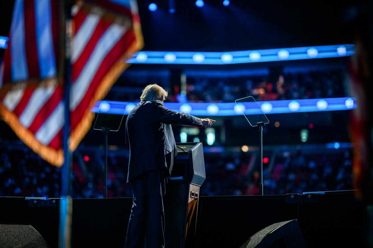 President Donald Trump delivers remarks at the America Business Forum Miami at the Kaseya Center in Miami, Florida, Wednesday, November 5, 2025. (Official White House Photo by Molly Riley)