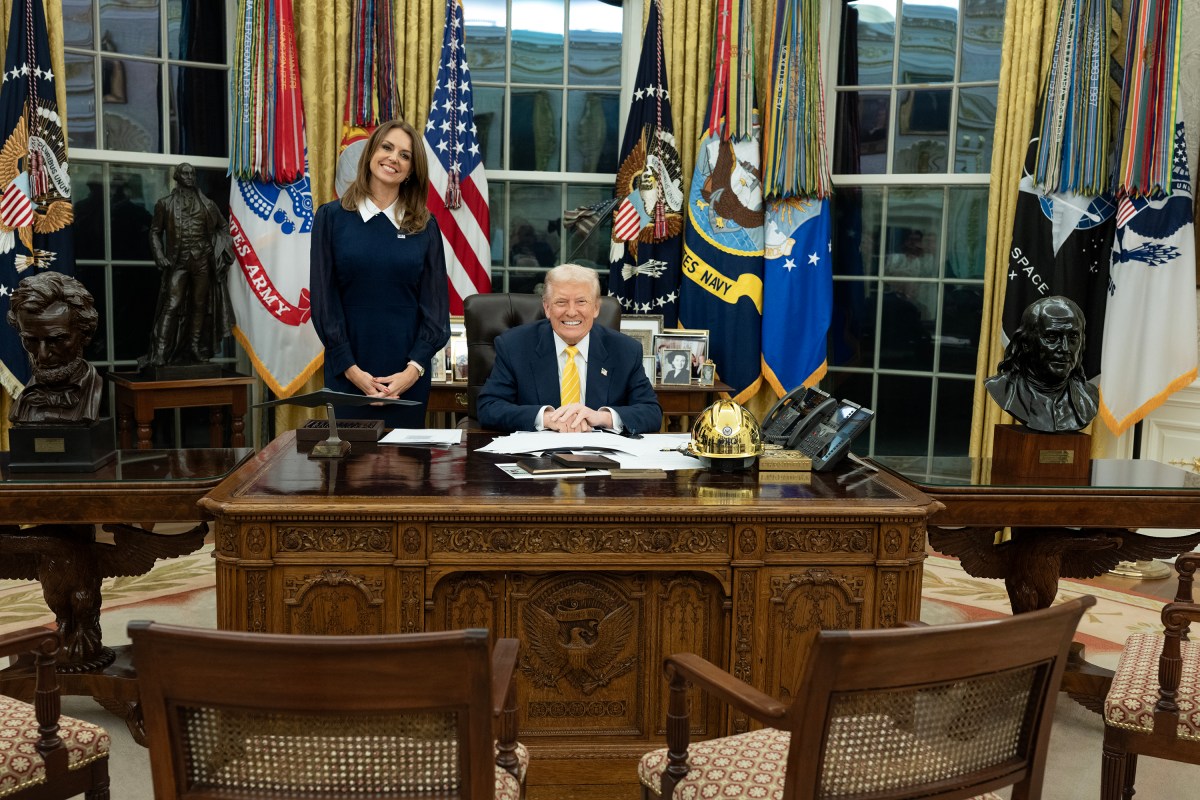 President Donald Trump participates in an interview with Bev Turner of GB News on Friday, November 14, 2025, in the Roosevelt Room of the White House. (Official White House Photo by Joyce N. Boghosian).