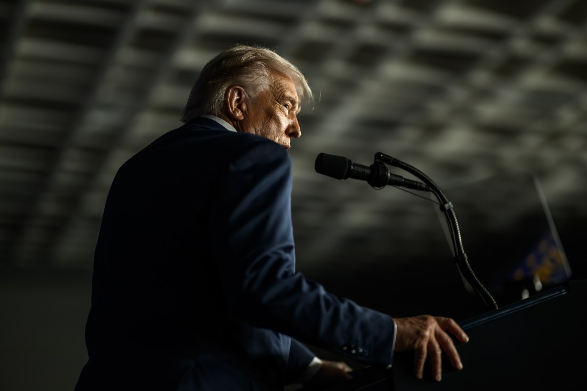 President Donald Trump delivers remarks at the McDonald’s Impact Summit, Monday, November 17, 2025, at the Westin D.C. in Washington, D.C. (Official White House Photo by Daniel Torok)
