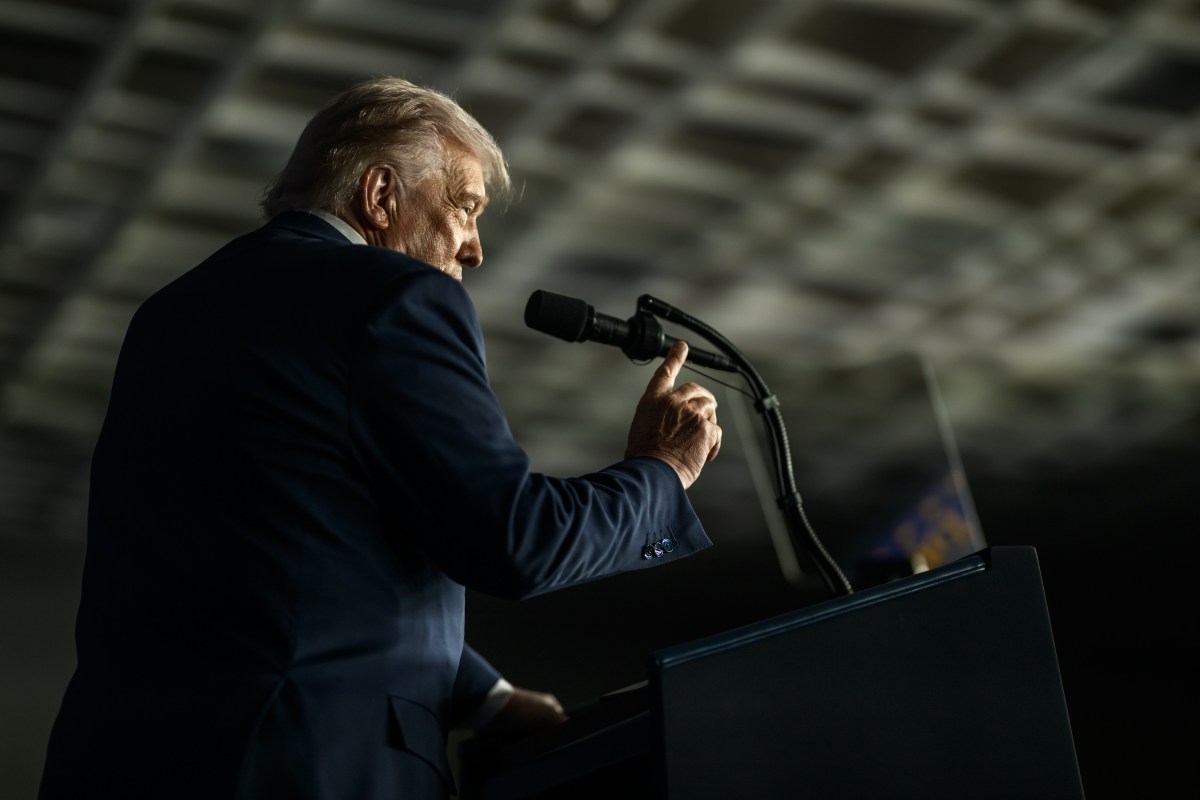 President Donald Trump delivers remarks at the McDonald’s Impact Summit, Monday, November 17, 2025, at the Westin D.C. in Washington, D.C. (Official White House Photo by Daniel Torok)