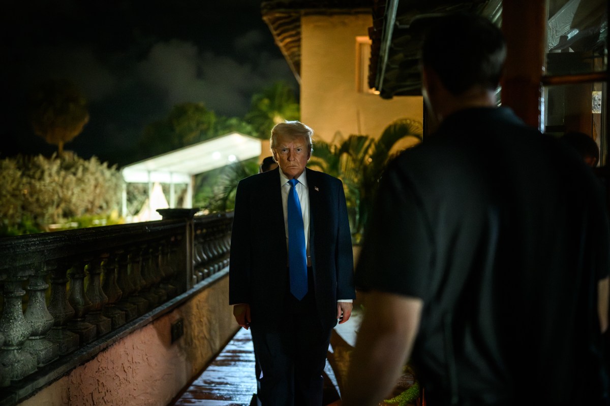 President Donald Trump addresses the nation on the shooting of two National Guard soldiers in Washington, D.C., Wednesday, November 26, 2025, from his residence in Mar-a-Lago in Palm Beach, Florida. (Official White House Photo by Daniel Torok)