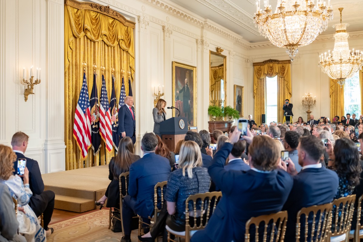 Vice President JD Vance attends an executive order-signing on “Fostering the Future” with President Donald Trump and First Lady Melania Trump, Thursday, November 13, 2025, in the East Room of the White House. (Official White House Photo by Emily J. Higgins.)