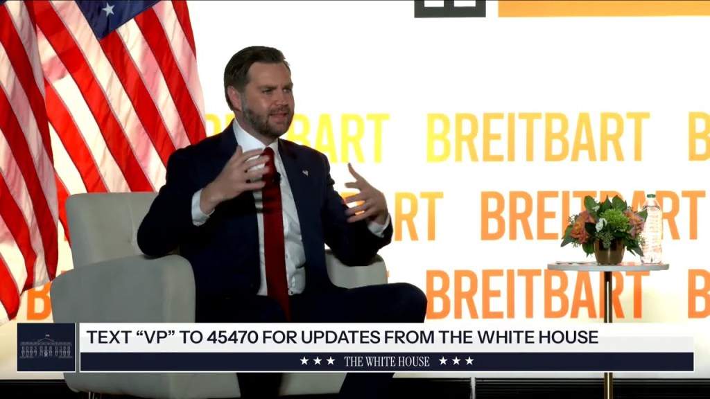 Vice President JD Vance Joins Breitbart’s Matthew Boyle for a Fireside Chat