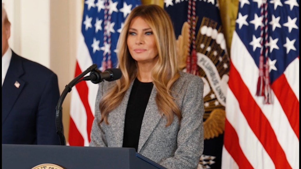 First Lady Melania Trump Announces Executive Order on Fostering the Future