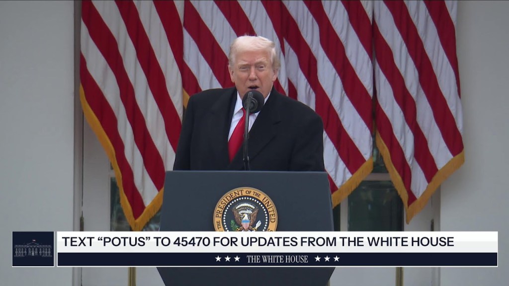 President Trump and The First Lady Participate in the Thanksgiving Turkey Pardoning