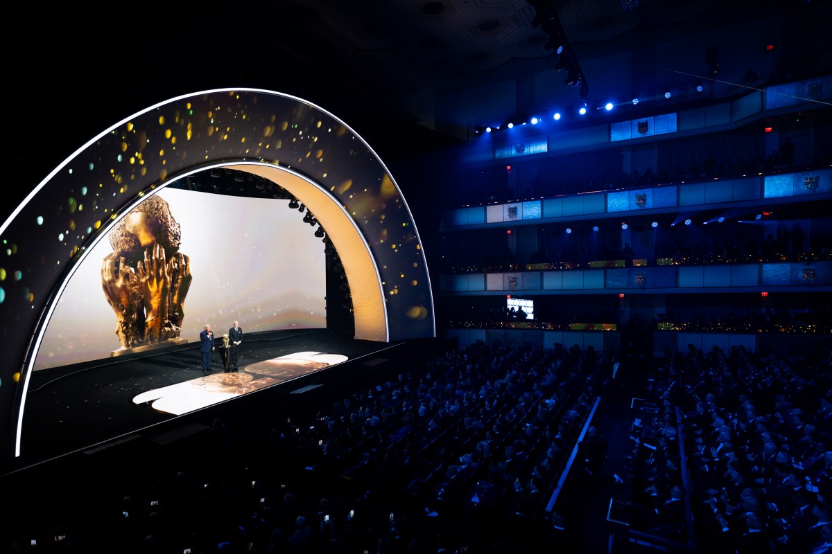 President Donald Trump and First Lady Melania Trump attend the FIFA World Cup drawing at the John F. Kennedy Center for the Performing Arts in Washington, D.C. on Friday, December 5, 2025.(Official White House Photo by Andrea Hanks)