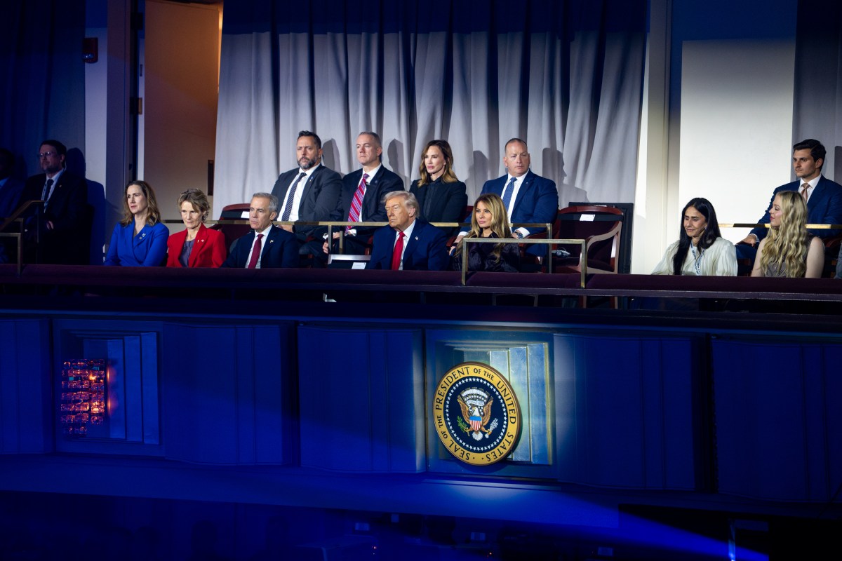 President Donald Trump and First Lady Melania Trump attend the FIFA World Cup drawing, Friday, December 5, 2025, at the John F. Kennedy Center for the Performing Arts in Washington, D.C. (Official White House Photo by Cody Hendrix)