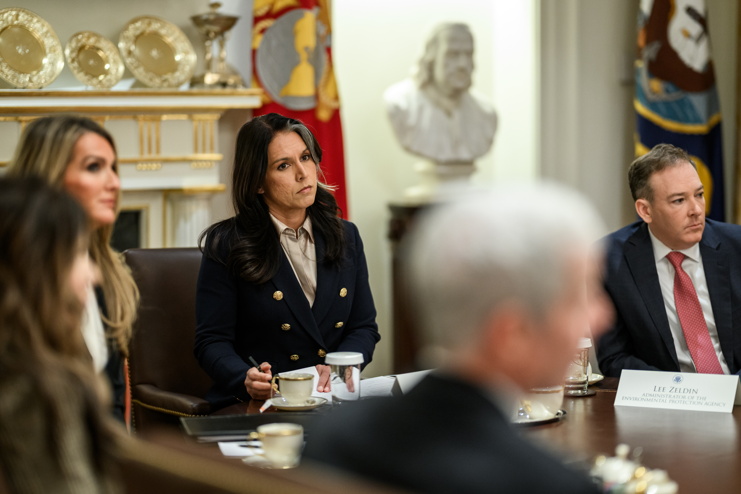 President Donald Trump holds a cabinet meeting, Tuesday, December