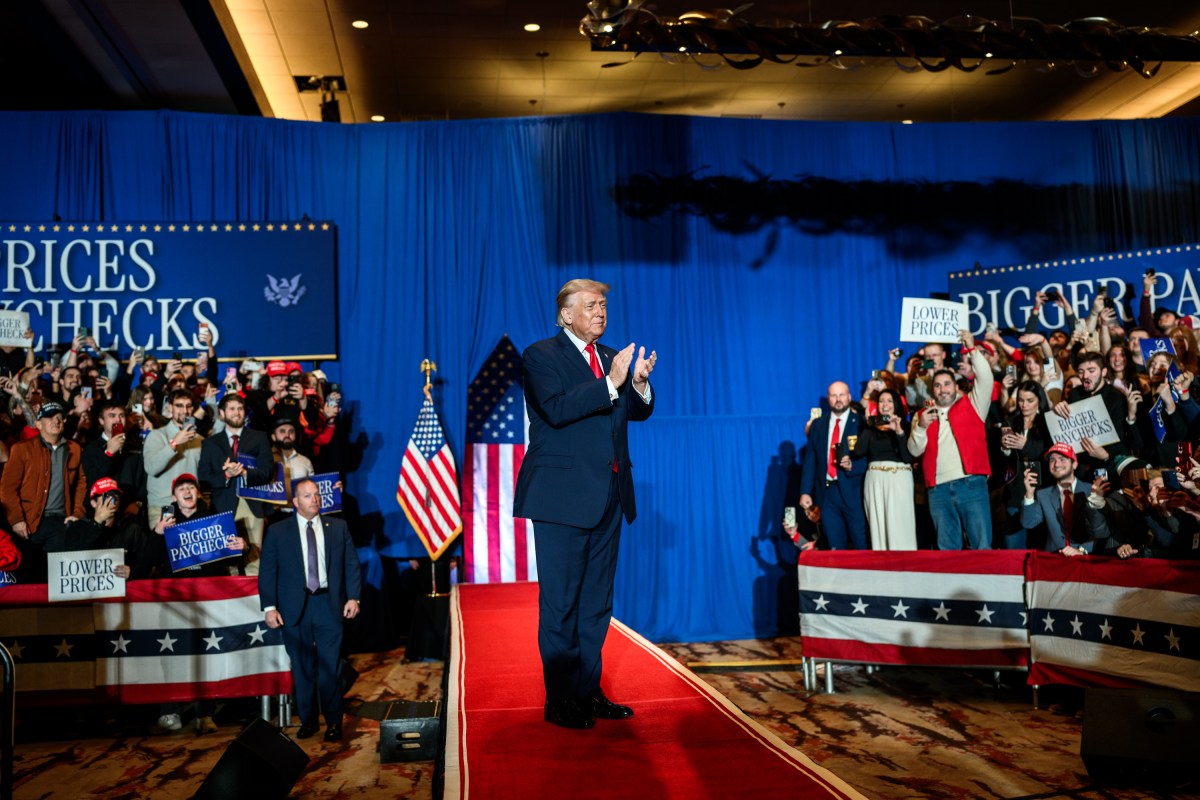President Donald Trump arrives to delivers remarks on the economy at Mount Airy Casino Resort in Mount Pocono, Pennsylvania, Tuesday, December 9, 2025. (Official White House Photo by Molly Riley)