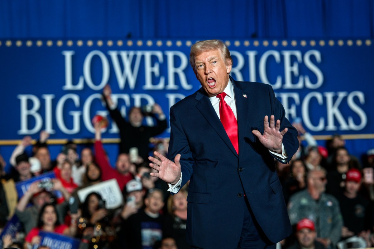 President Donald Trump arrives to delivers remarks on the economy at Mount Airy Casino Resort in Mount Pocono, Pennsylvania, Tuesday, December 9, 2025. (Official White House Photo by Molly Riley)