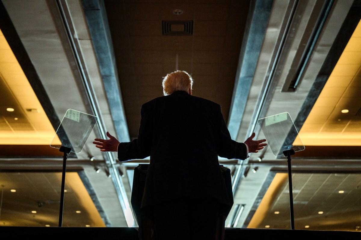 President Donald Trump delivers remarks on the economy at Mount Airy Casino Resort in Mount Pocono, Pennsylvania, Tuesday, December 9, 2025. (Official White House Photo by Molly Riley)