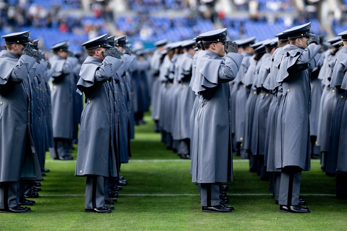 President Donald Trump attends Army Navy football game at M&T Bank Stadium. December 13, 2025. (Official White House Photo by Daniel Torok)