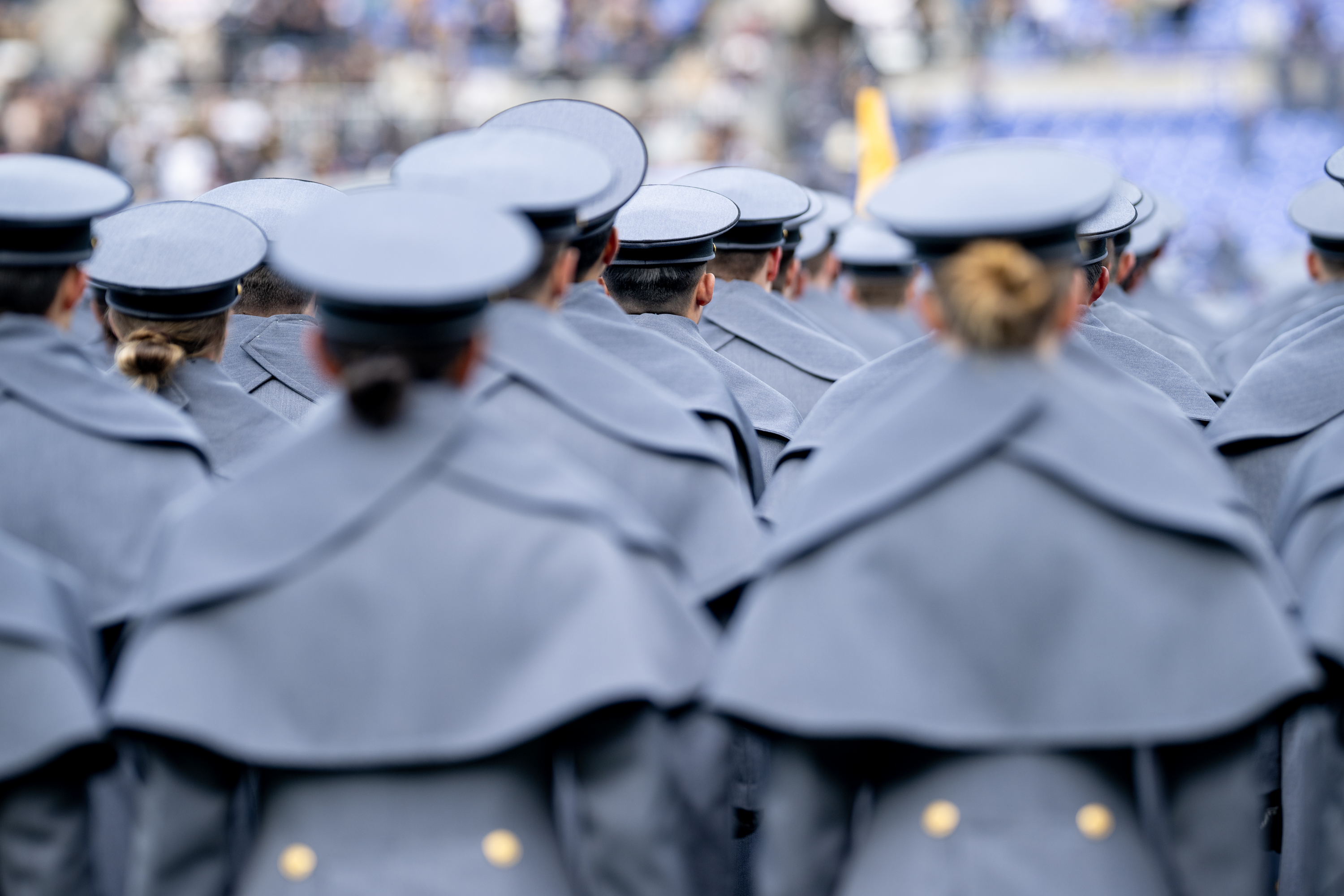 President Donald Trump attends Army Navy football game at M&T Bank