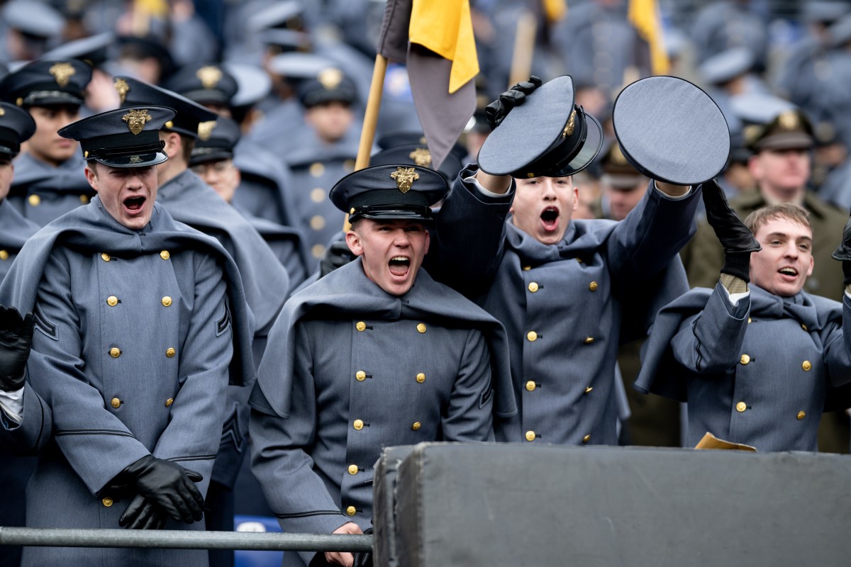 President Donald Trump attends Army Navy football game at M&T Bank Stadium. December 13, 2025. (Official White House Photo by Daniel Torok)