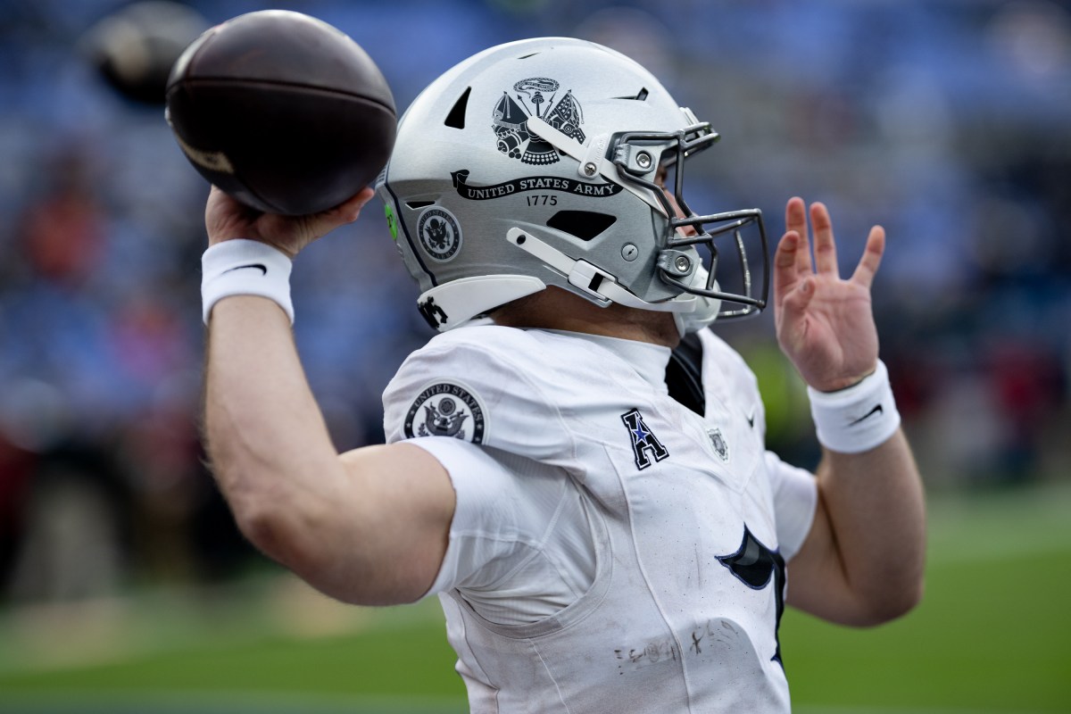 President Donald Trump attends Army Navy football game at M&T Bank Stadium. December 13, 2025. (Official White House Photo by Daniel Torok)