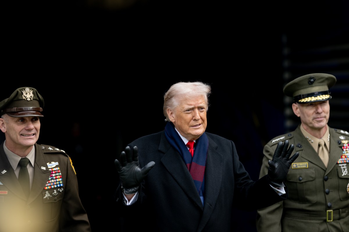 President Donald Trump attends Army Navy football game at M&T Bank Stadium. December 13, 2025. (Official White House Photo by Daniel Torok)