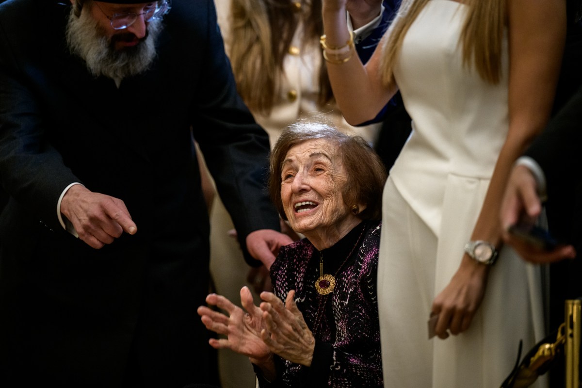 President Donald Trump participates in a Hanukkah Reception in the East Wing of the White House, Tuesday, December 16, 2025. (Official White House Photo by Molly Riley)