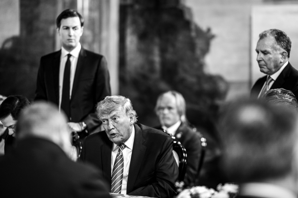 President Donald Trump participates in a conference call with European leaders alongside Ukranian President Volodymyr Zelensky at Mar-a-Lago in Palm Beach, Florida, December 28, 2025. (Official White House Photo by Daniel Torok)