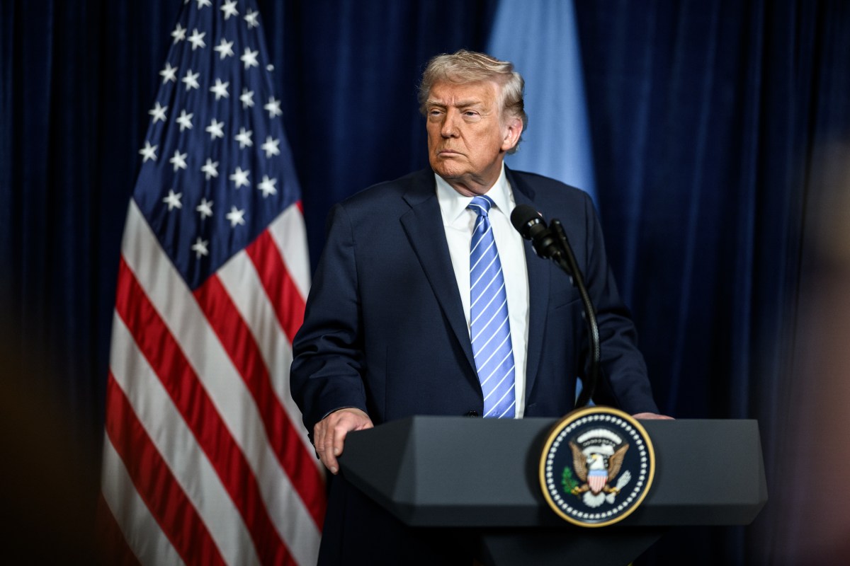 President Donald Trump participates in a joint press conference alongside Ukranian President Volodymyr Zelensky at Mar-a-Lago in Palm Beach, Florida, December 28, 2025. (Official White House Photo by Daniel Torok)