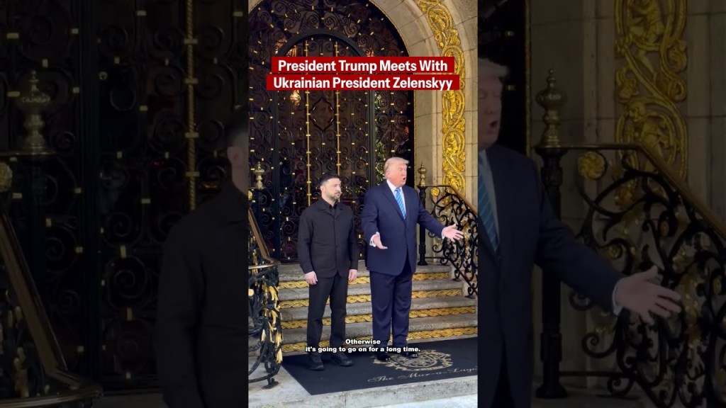 President Trump welcomes Ukrainian President Zelenskyy to discuss ending the war in Ukraine