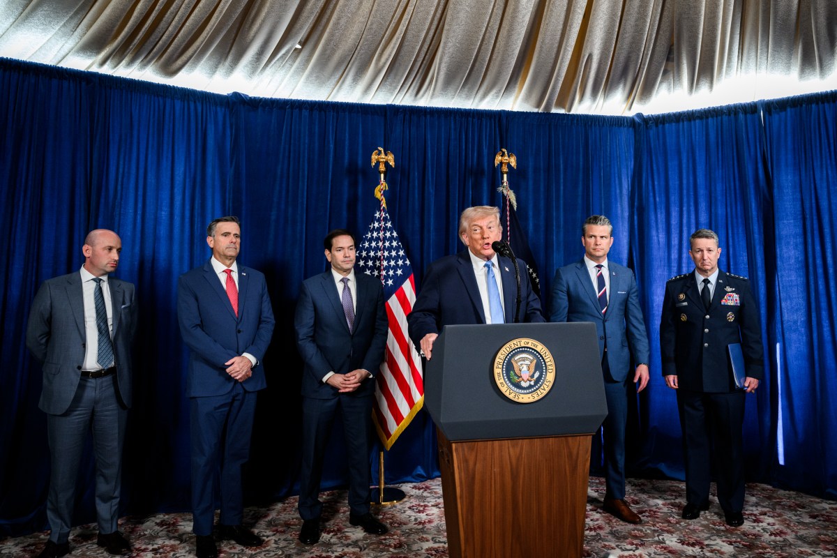 President Donald Trump delivers remarks at a press conference at Mar-a-Lago in Palm Beach, Florida, following Operation Absolute Resolve in Venezuela leading to the capture of Venezuelan President Nicolas Maduro, Saturday, January 3, 2026. (Official White House Photo by Molly Riley)