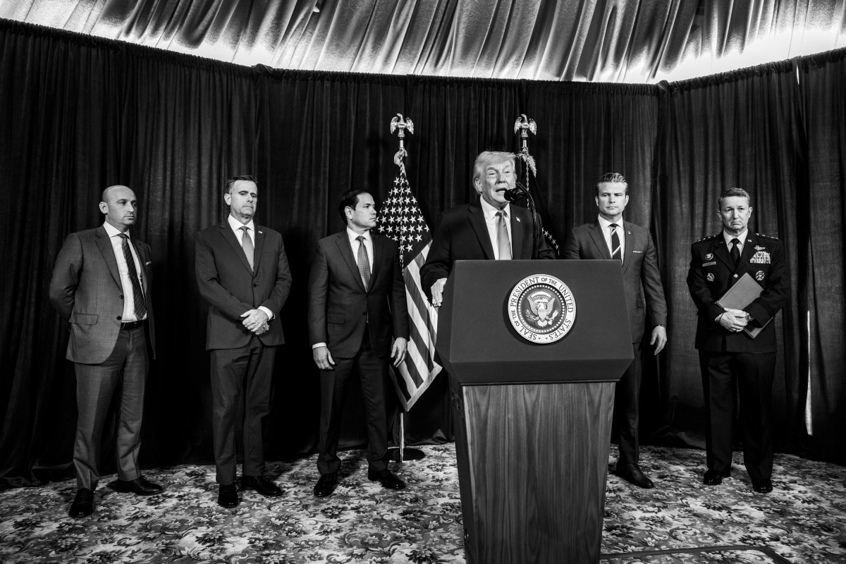 President Donald Trump delivers remarks at a press conference at Mar-a-Lago in Palm Beach, Florida, following Operation Absolute Resolve in Venezuela leading to the capture of Venezuelan President Nicolas Maduro, Saturday, January 3, 2026. (Official White House Photo by Molly Riley)
