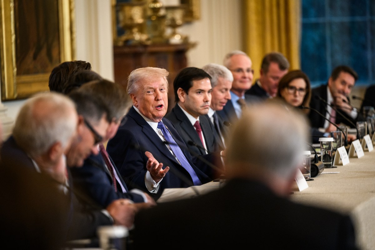 President Donald Trump attends a roundtable with energy officials and executives from the oil industry in the East Room of the White House, Friday, January 9, 2026. (Official White House Photo by Molly Riley)