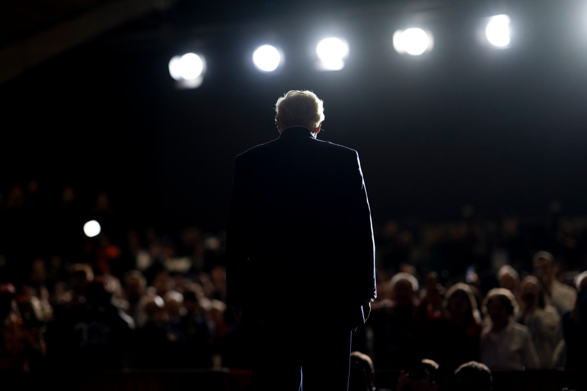 President Donald Trump delivers an economic speech at the Horizon Events Center in Clive, Iowa on Tuesday, January 27, 2026. (Official White House Photo by Molly Riley)