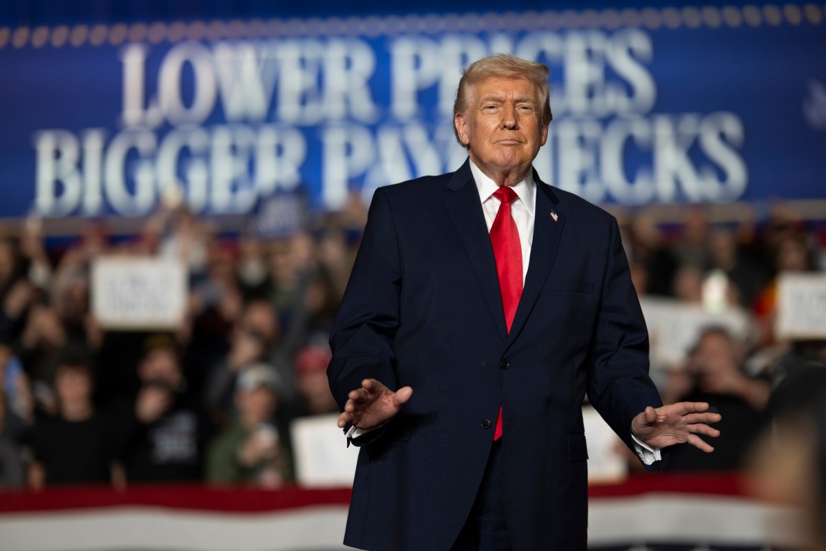 President Donald Trump delivers an economic speech at the Horizon Events Center in Clive, Iowa on Tuesday, January 27, 2026. (Official White House Photo by Molly Riley)