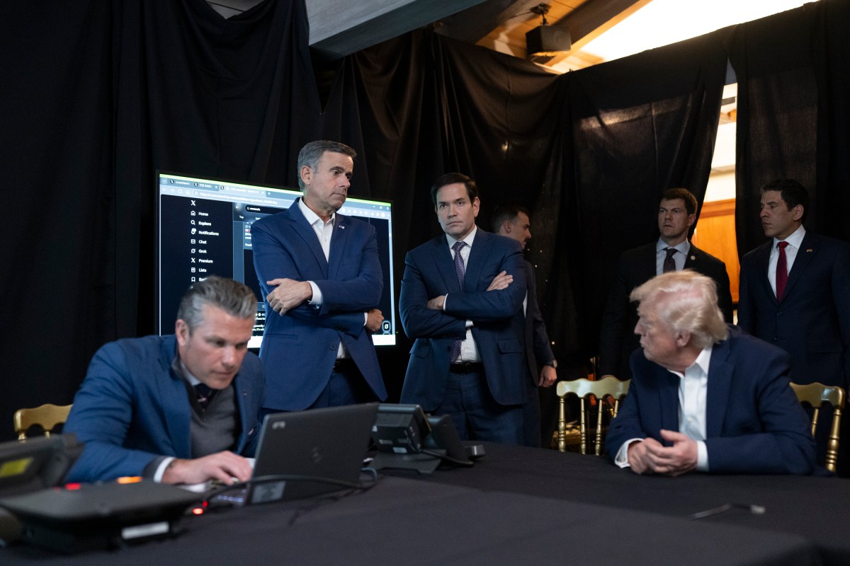 President Donald Trump monitors U.S. military operations in Venezuela, from Mar-a-Lago Club in Palm Beach, Florida, on Saturday, January 3, 2026. (Official White House Photo by Molly Riley)