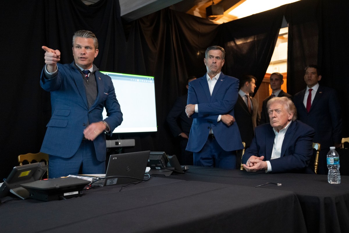 President Donald Trump monitors U.S. military operations in Venezuela, from Mar-a-Lago Club in Palm Beach, Florida, on Saturday, January 3, 2026. (Official White House Photo by Molly Riley)