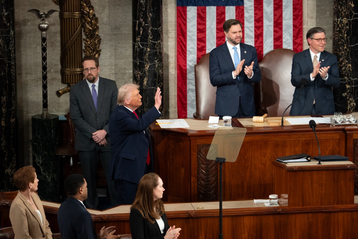 President Donald Trump delivers his State of the Union address, Tuesday, February 24, 2026, on the House floor of the U.S. Capitol in Washington, D.C. (Official White House Photo by Andrea Hanks)