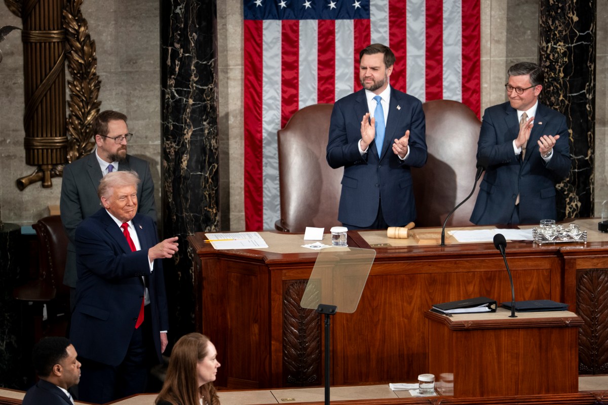 President Donald Trump delivers his State of the Union address, Tuesday, February 24, 2026, on the House floor of the U.S. Capitol in Washington, D.C. (Official White House Photo by Andrea Hanks)