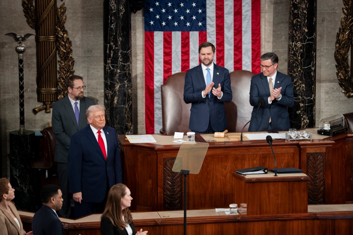 President Donald Trump delivers his State of the Union address, Tuesday, February 24, 2026, on the House floor of the U.S. Capitol in Washington, D.C. (Official White House Photo by Andrea Hanks)