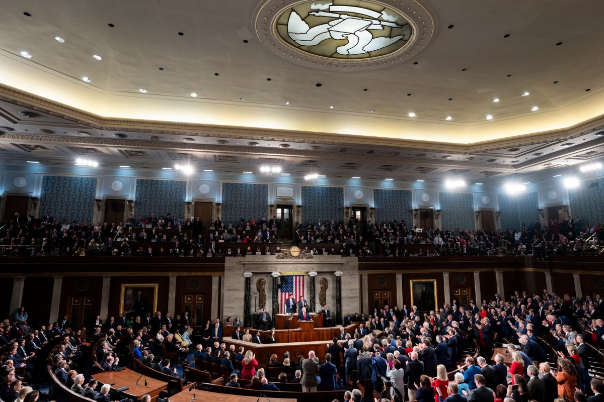 President Donald Trump delivers his State of the Union address, Tuesday, February 24, 2026, on the House floor of the U.S. Capitol in Washington, D.C. (Official White House Photo by Andrea Hanks)