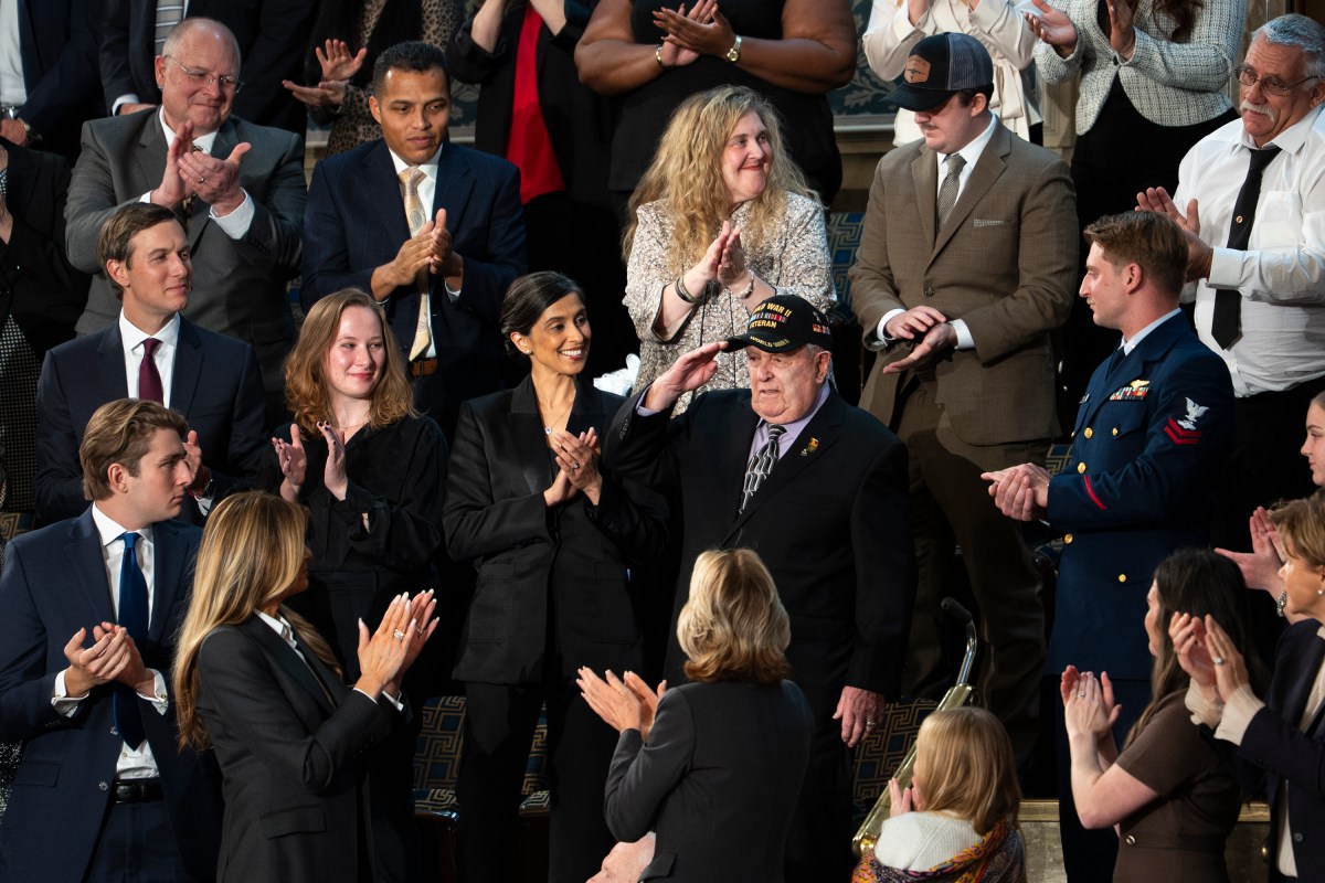 President Donald Trump delivers his State of the Union address, Tuesday, February 24, 2026, on the House floor of the U.S. Capitol in Washington, D.C. (Official White House Photo by Andrea Hanks)