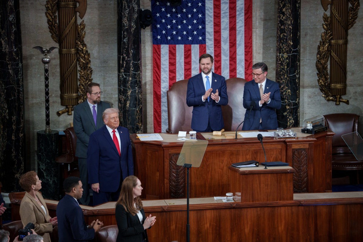 President Donald Trump delivers his State of the Union address, Tuesday, February 24, 2026, on the House floor of the U.S. Capitol in Washington, D.C. (Official White House Photo by Andrea Hanks)