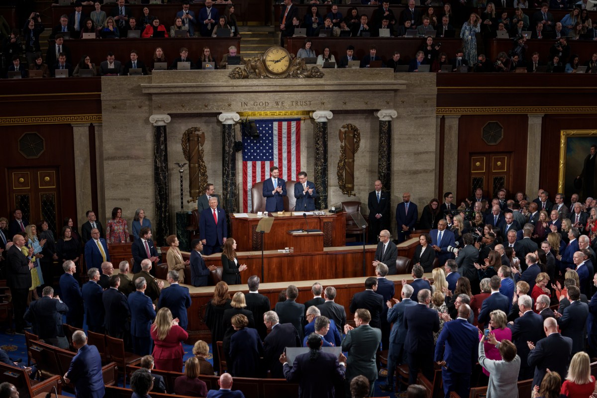 President Donald Trump delivers his State of the Union address, Tuesday, February 24, 2026, on the House floor of the U.S. Capitol in Washington, D.C. (Official White House Photo by Andrea Hanks)