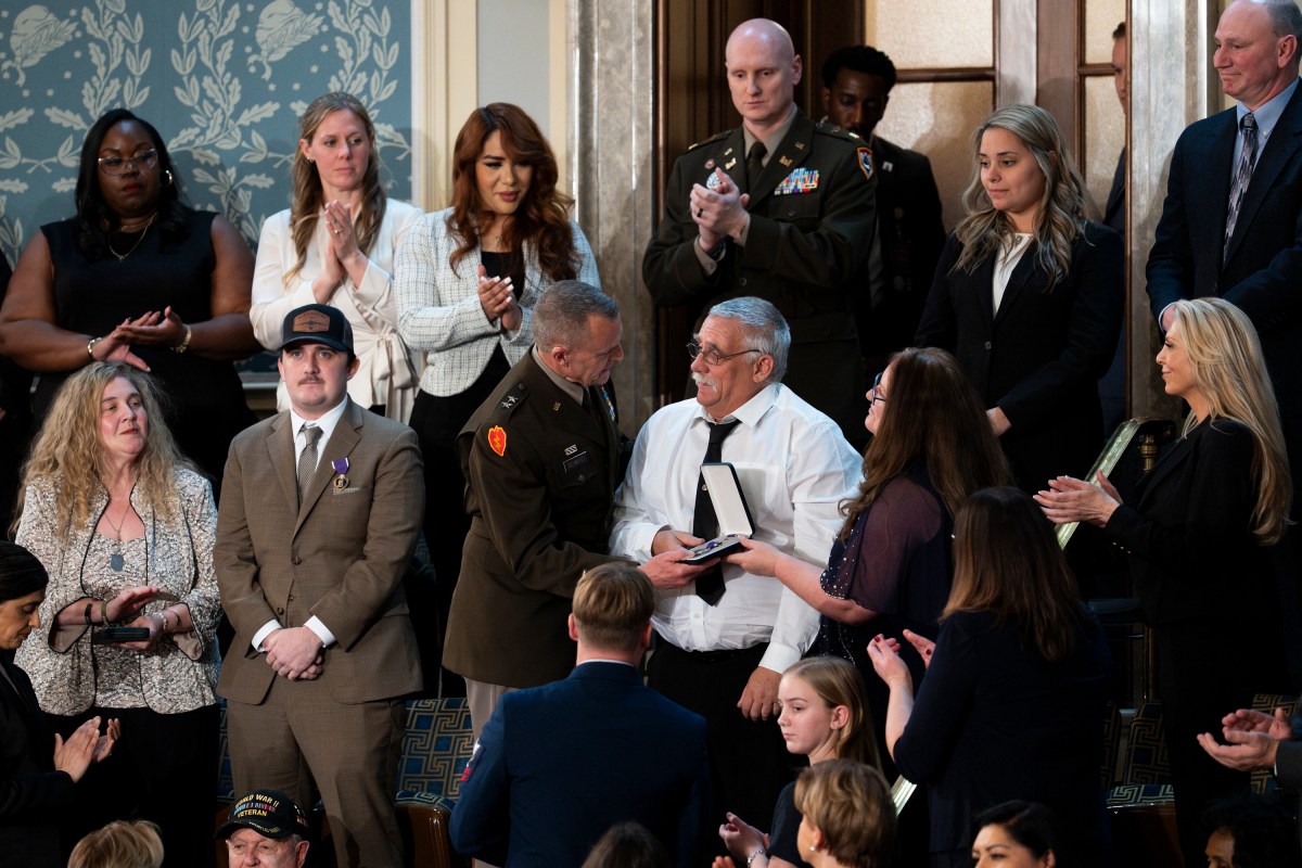 President Donald Trump delivers his State of the Union address, Tuesday, February 24, 2026, on the House floor of the U.S. Capitol in Washington, D.C. (Official White House Photo by Andrea Hanks)