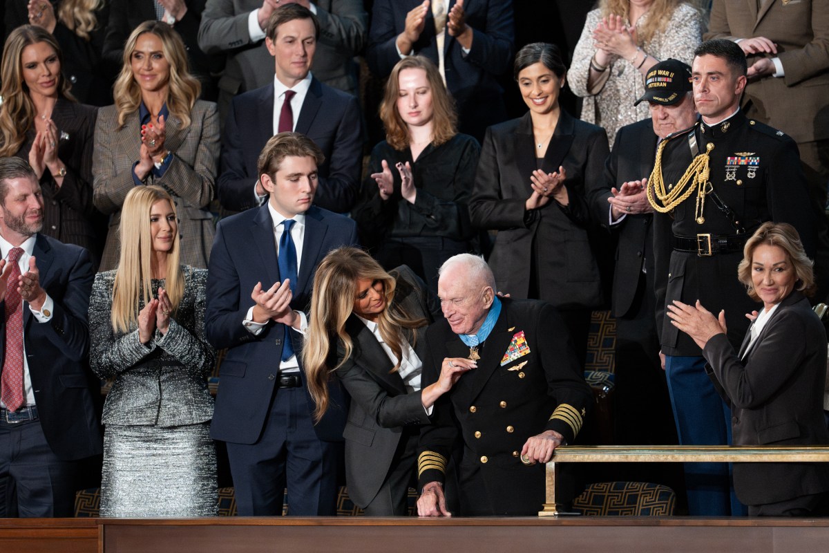 President Donald Trump delivers his State of the Union address, Tuesday, February 24, 2026, on the House floor of the U.S. Capitol in Washington, D.C. (Official White House Photo by Andrea Hanks)