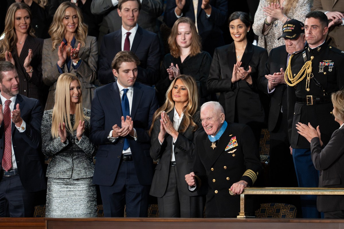 President Donald Trump delivers his State of the Union address, Tuesday, February 24, 2026, on the House floor of the U.S. Capitol in Washington, D.C. (Official White House Photo by Andrea Hanks)